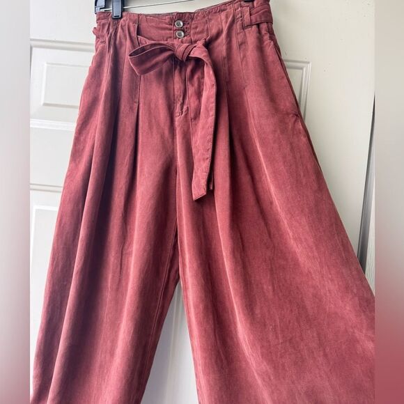 Free People Dwell On Dreams Trouser Pants size 2 - Picture 3 of 16